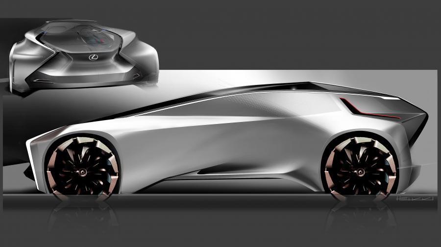 Эскиз Lexus LF-30 Electrified 2019 года  (фото 66 из 82)